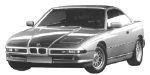 BMW E31 P08B7 Fault Code